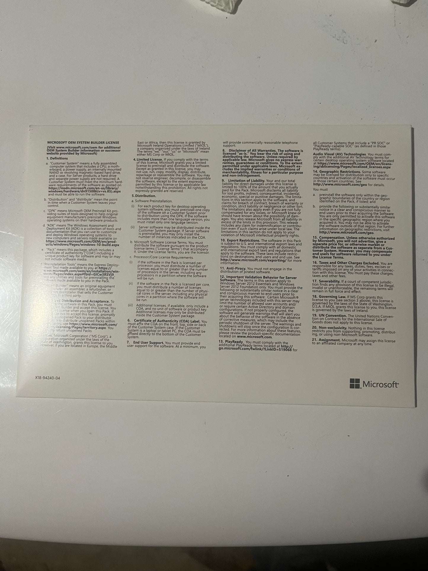 Windows Server Datacenter 2025 64 Bit DVD 16 Core